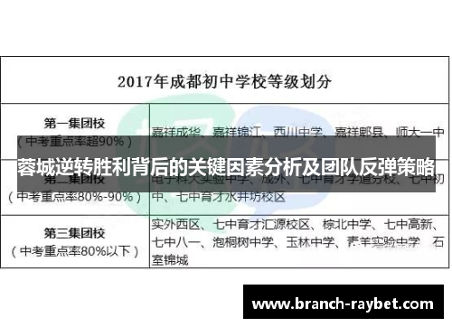 蓉城逆转胜利背后的关键因素分析及团队反弹策略